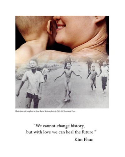 foundation poster with illustration and quote